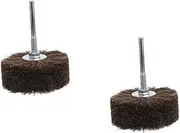 2pcs Wire Wheels Waxing Hair Buffing Polishing Wool Rotary Wire Brush