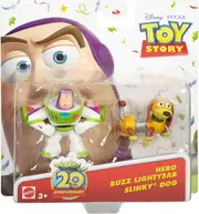 Disney/Pixar Toy Story 20th Anniversary Buzz Lightyear and Slinky Dog Figure Buddy 2-Pack