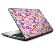 Universal Laptop Skins wrap for 15" - Donuts yum Doughnuts Pattern
