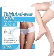 Thigh Anti Chafing Patches, Thigh Inner Anti Chafing Sticker, Invisible Thigh Inner Anti Wear Patch, Portable Anti-Chafing Paste, 10X Thigh Wear Resistant Patch, Advanced Protection For Leegs, Th