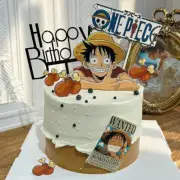 One Piece Luffy Cake Topper (7pcs)