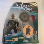 Playmates Toys Star Trek Captain Benjamin Sisko Defiant Warp Factor Series 2