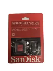 SanDisk Mobilemate Duo USB Reader for MicroSDHC/Memory Stick MicroSDHC Adapter
