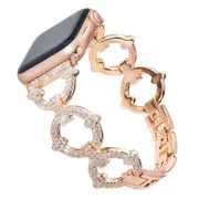 Diamond Butterfly Metal Strap for Apple Watch