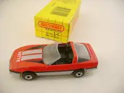 1983 MATCHBOX SUPERFAST #14 1984 '83 RED CORVETTE VETTE NEW IN BOX