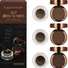 NIB 5PK Kleancolor Best Brow Mates Brow Powder Gel Pomade Kit 5 Stencils & Brush