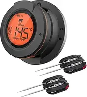 [Lazycloud] Wireless Digital Bluetooth Smart Barbecue/Oven Grill Meat Thermometer Food Meat Thermometer Wireless Grill Meat Thermometer for Meat Food Barbecue Charcoal Grill and Oven