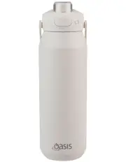 [Oasis] Ceramic Lined Stainless Steel Triple Wall Insulated Capri Drink Bottle in Cream