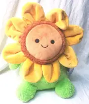Giant Garden Bum Bumz By Russ 13" Sunny Sunflower Yellow Flower Plush BBZ12- #66