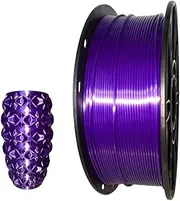 Silk PLA Filament 1.75mm, Shiny PLA Filament, Silk Purple Filament, Silk PLA Filament for 3D Printers Filament, Silk PLA, 1KG