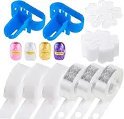 Balloon Garland Arch Kit-300 Balloon Glue Dots 50 Feet Stronger Balloon Strips 2 Tying Tools and Ribbons for Party Wedding Birthday Party Decorations