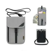 Neck Strap Rfid Passport Bag for Travel