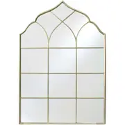 LVD Antonia Metal 130.5cm Mirror Wall Hanging Home/Room Decorative Display Gold