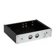 HiFi 3207 Full Aluminum VU Meter Amplifier Enclosure Preamplifier Chassis