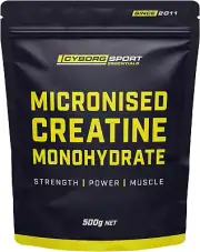 Cyborg Sport Essentials - MICRONISED CREATINE MONOHYDRATE 500G - Strength - P...