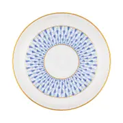 Herend Art Deco Blue Tea Saucer