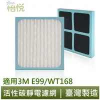 在飛比找蝦皮商城優惠-【怡悅靜電濾網】適用  3m E99 WT168 空氣清淨機