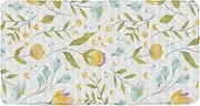 Fresh Print Flower Travel Toddler Bed Sheet Waterproof Cot Sheet for Kids Camping Cot for Kids Baby Travel 50'' x 25'' (Sheet,Bed Not Included)
