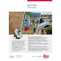 在飛比找蝦皮購物優惠-LEICA 機器人全站儀TS16P 1" R1000 9成9