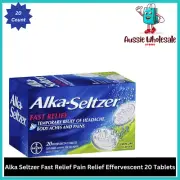 Alka-Seltzer Lemon-Lime Effervescent tablets 20 Pack
