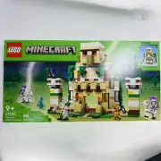 New! LEGO Minecraft: The Iron Golem Fortress Set 21250