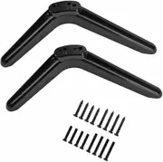 TV Legs Stand Base Compatible TCL Roku Smart 27 28 29 30 32 37 40 55 Inch 32S305 32S301 32S303 40S355 40S325 43S425 43S431 50S431 50S435 55S425 65S433 65S555 Screws Mount Support