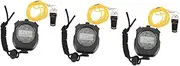 3 Sets Stopwatch Whistle Timers Chronograph Alarm Clocks Stop Watches Timer Automatic Digital Handheld Sports Stopwatch Digital Timer for Sports Timing Stopwatch Fitness Stopwatch SUPVOX