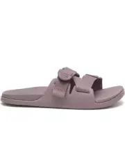 New Chaco Chillos Women's Size 10 US Mauve Solid Slide Sandals With Box *