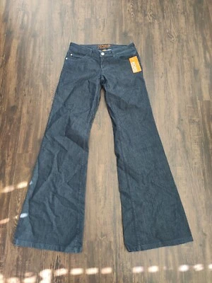 michael kors 20F8390LY5 Luster Indigo sheen jeans 30x34 womens sz 2 mk804 USA