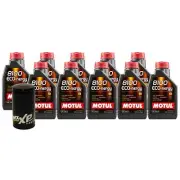 10L Motul 8100 ECO-NERGY 5W30 Wix XP Filter Motor Oil Change Kit For Dodge Ram