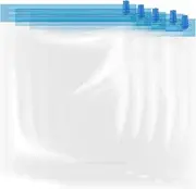 [Yitexin] 5Pcs Small Size Space Saver Vacuum Storage Bags, Hand Rolled Dust Proof Compression Bags for Travel, Travel Space Saver Bag, Vacuum Sealer Bags for Clothes (50x40cm/20x16in)