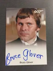 James Bond Classics Autograph Card Of Bruce Glover As Mr. Wint.