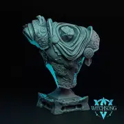 Stoneworn Sentry Broken | Art Bust | Witchsong Miniatures