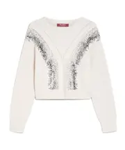 Long-sleeved wool sweater S,XS,L,M albino