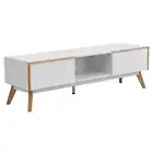 Claude Entertainment Unit White