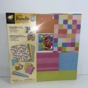 American traditional designs Cardstock bundle 12"x12" pad assortment brights New