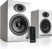 [Audioengine] HD5 150W Premium Bluetooth Bookshelf Speakers - Ideal for Home Theaters and Studios, Stunning Audio Quality (White)