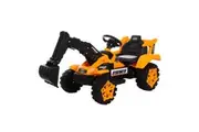 Gem Toys Children's Electronic Ride On Excavator & Dump Truck 30Kg Capacity Kids Ride On Toys