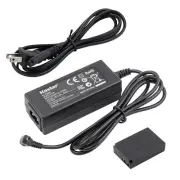 Kastar AC Adapter Kit ACK-E12 + DC Coupler DR-E12 for Canon EOS-M EOS M2 EOS M50
