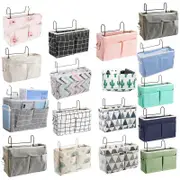 Bedside Caddy Hanging Storage Bed Holder Couch Organizer Container Bag Pocket