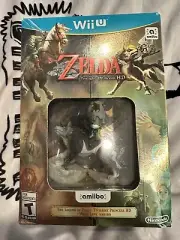 NEW Zelda Twilight Princess Wii U - Midna + Wolf Link Amiibo (Nintendo, 2016)