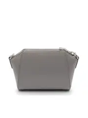 Givenchy Nano Antigona Bag in Box Leather in Grey