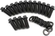 Aeroflow Universal Header Bolts 12 Point Black X 16 3/8 1.00" - AF37-1006