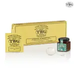 【TWG TEA】盛夏緋紅茗茶禮物組(手工純棉茶包 15包/盒+果醬+計量銀匙)