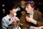 Keiko Kishi and American actor Robert Mitchum in The Yakuza 1970s Old Photo