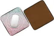 Travel Pouch 7.87x7.87inch Portable Magic Mouse Case Multi-Functional Mouse Pad