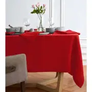 Solino Home Extra Long Rectangle Linen Tablecloth for Summer and Dining - Sonoma