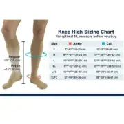 JOBST Relief 30-40 mmHg Compression Socks, Knee High, Closed Toe