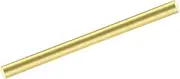 uxcell 1pcs Brass Rods 1/2" x 12" Brass Solid Round Stock Lathe Bar for Knife Handles Pin DIY Craft Model Plane(12mm in Diameter)