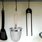 Thickened Pasta Basket Strainer Fine Mesh Sieve Spoon Kitchen Gadgets